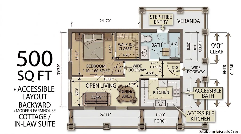 Backyard cottage or in-law suite